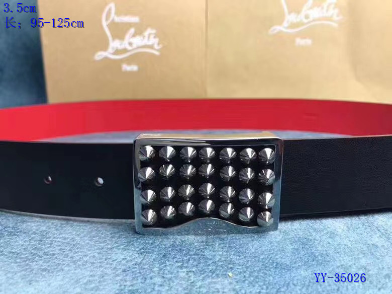 Christian Louboutin Belt 35MM 0121